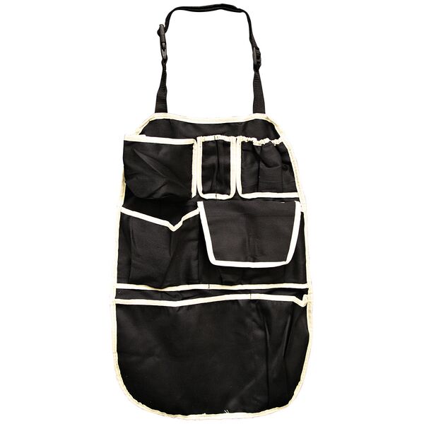 Canvas Car Seat Organizer 15x22in | Black