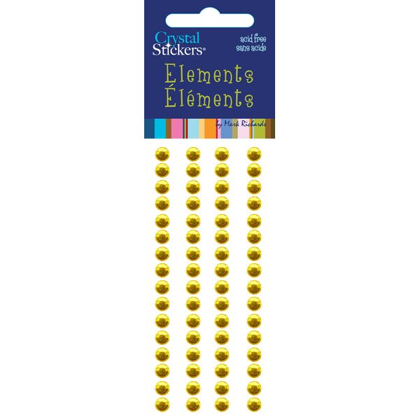 Rhinestones 5mm Yellow