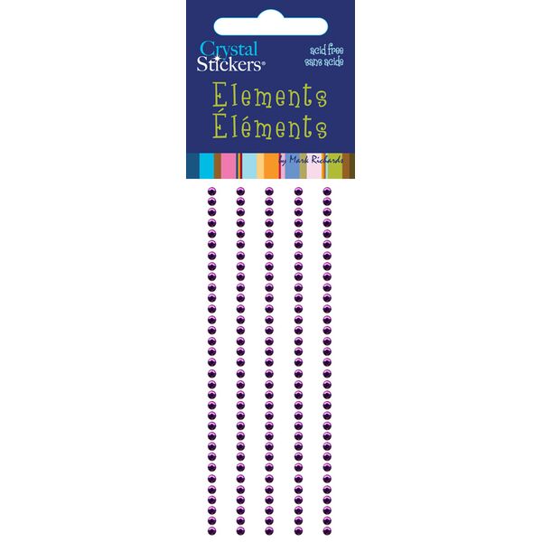 Rhinestones 2mm Purple