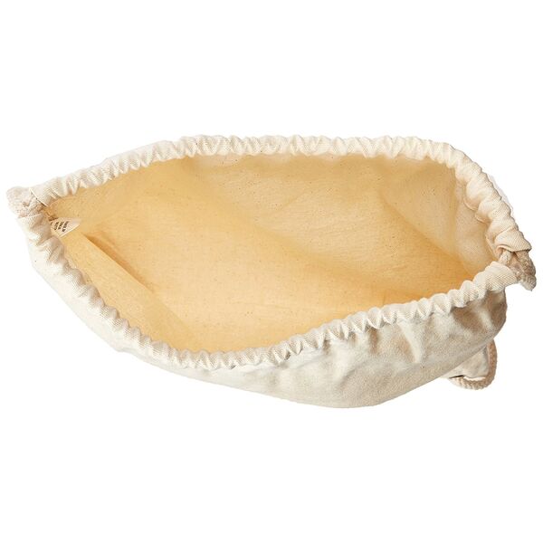 Inside of Canvas Drawstring Backpack