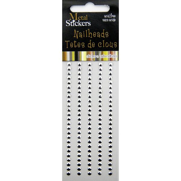 Nailheads 3mm Silver