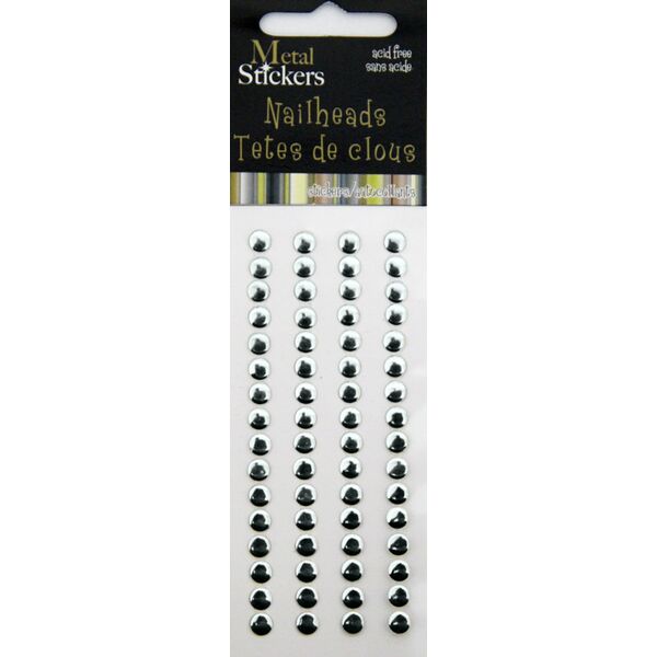 Nailheads 5mm Silver