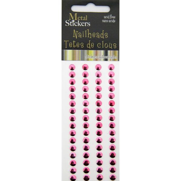 Nailheads 5mm Hot Pink