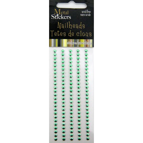 Nailheads 3mm Apple Green