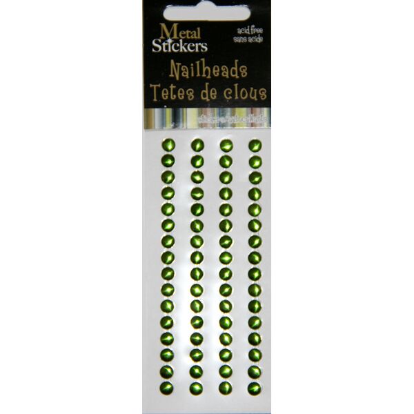 Nailheads 5mm Apple Green