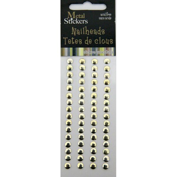 Nailheads 5mm Light Gold