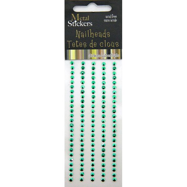 Nailheads 3mm Green
