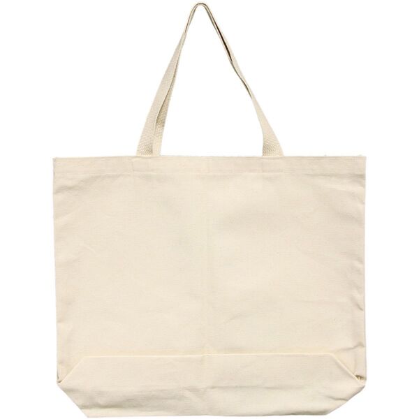 Canvas Tote 18x16x3in | Natural