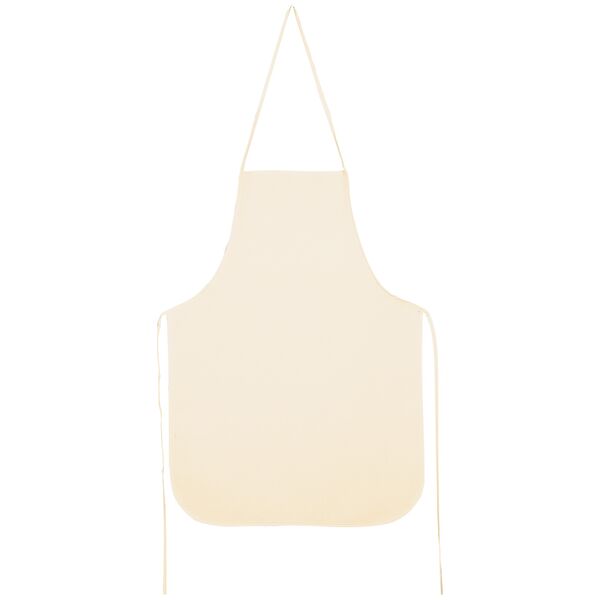 Canvas Child Apron Mid Size 15x21in | Natural