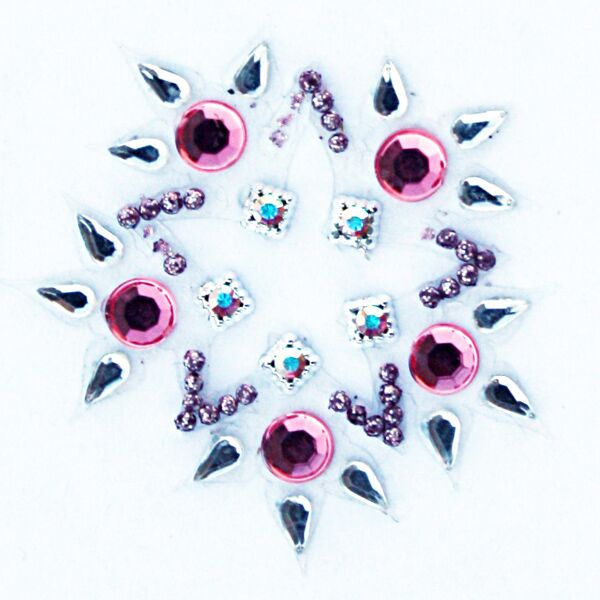 Jewelry Star Design Lavender Clear Pink