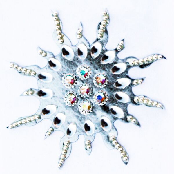 Jewelry Silver Design Sun-Like