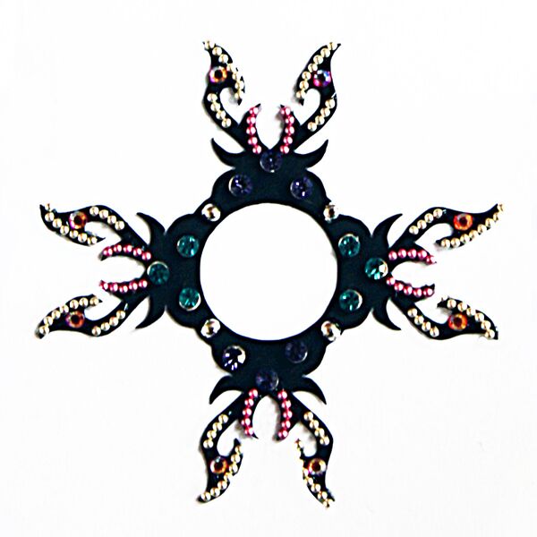 Jewelry Black Design Teal Lavender Mauve