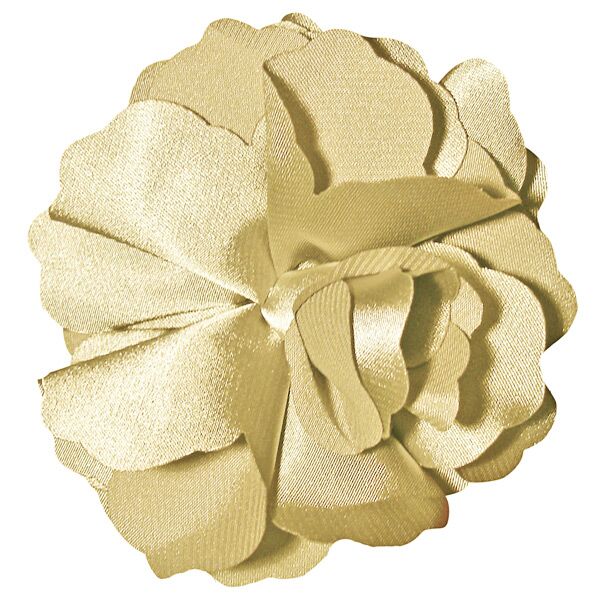 Fluerettes Basic Satin Flower Beige